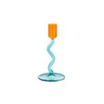 Vivid - свеќниќ blue/amber 15.3cm