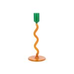 Vivid - свеќниќ green/amber 19.6cm