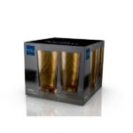 Lyngby Glas Vienna - сет од 4 чаши, amber - Image 4