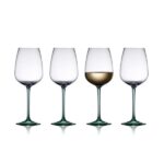Lyngby Glas Vienna - сет од 4 чаши за вино, green