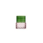 Glow - свеќниќ green/rose 10cm