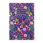 Notebook Medium – A5 тетратка (линии), Flowers