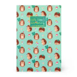 Notebook Medium – A5 тетратка (линии), Hedgehog