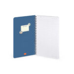 Notebook Spiral Large – тетратка со спирала, голема, линии Travel Stickers - Image 2