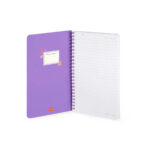Notebook Spiral Large – тетратка со спирала, голема, линии Flowers - Image 2