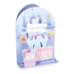 Pop-Up Card - картичка за честитање, Birthday Cake