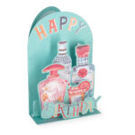 Pop-Up Card - картичка за честитање, Cocktail