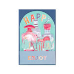 Pop-Up Card - картичка за честитање, Cocktail - Image 2