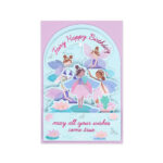 Pop-Up Card - картичка за честитање, Fairy - Image 2