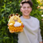 Super Soft! - Плишана играчка мини, Giraffe - Image 4