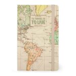 Notebook Medium - Тетратка, линии, Travel