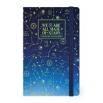 Notebook Medium - Тетратка, линии, Stars