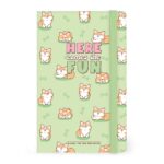 Notebook Medium - Тетратка, линии, Corgi