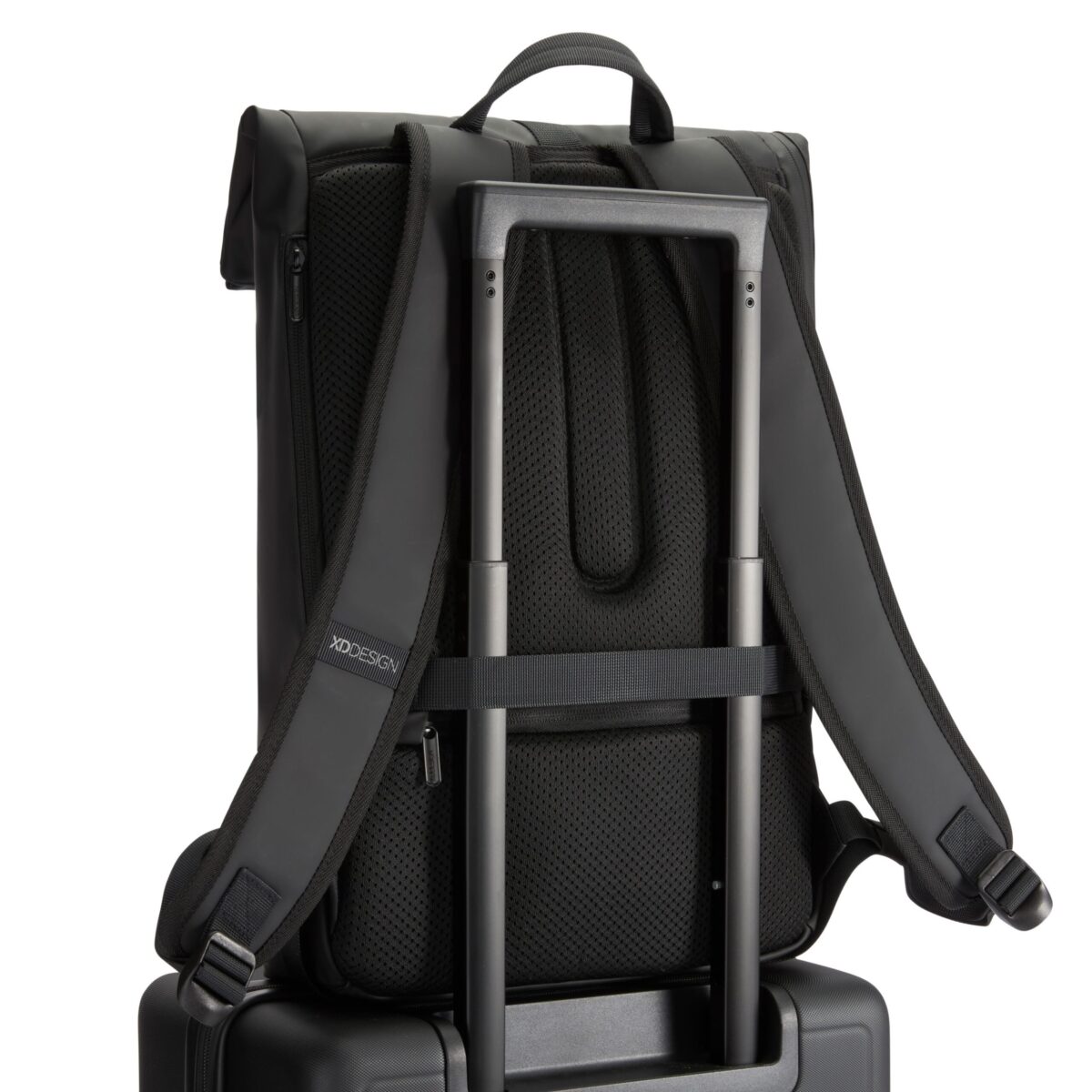 Urban Water Resistant Flap-top Backpack - ранец, off white - Image 9