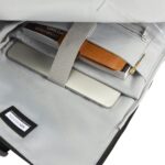 Urban Water Resistant Flap-top Backpack - ранец, off white - Image 8