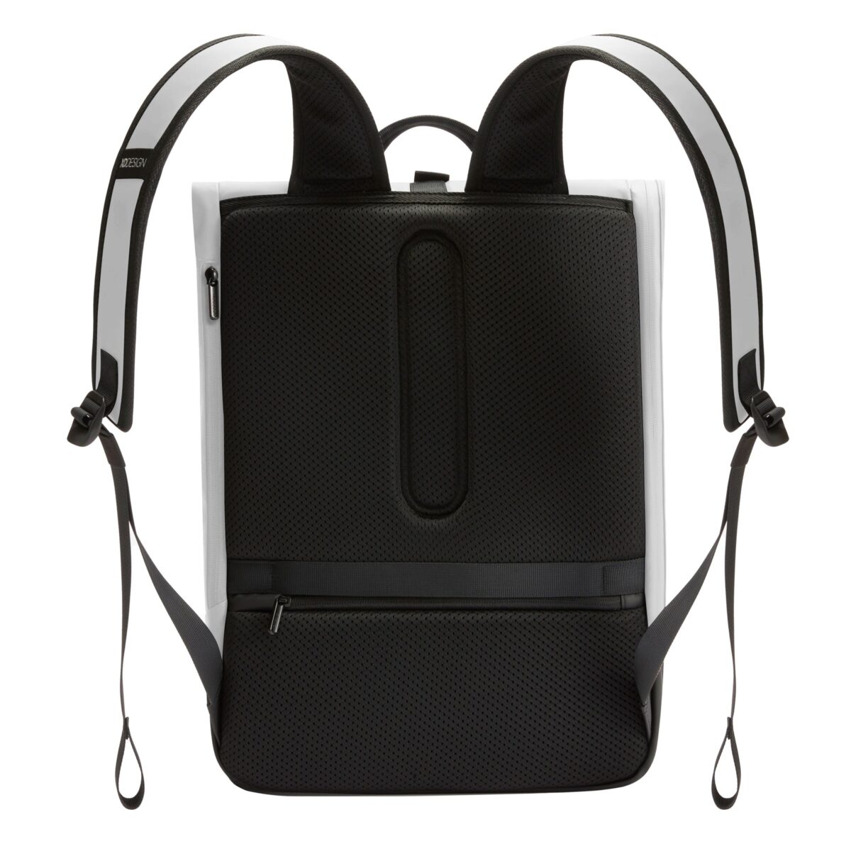 Urban Water Resistant Flap-top Backpack - ранец, off white - Image 4