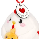 Super Soft! - Плишан приврзок за клучеви мал, Hen - Image 3