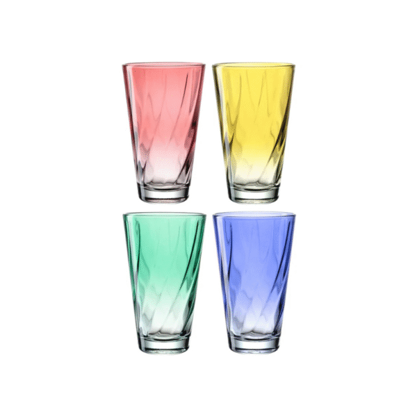 TWIST - сет од 4 чаши, 300ml