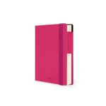 12-Month Small Daily Diary - 2026 - дневник, Raspberry