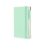 12-Month Medium Daily Diary - 2026 - дневник, Pastel Mint