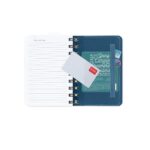 12-Month Small Daily Spiral-Bound Diary - 2026 - дневник, Travel Stickers - Image 4