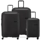 Anvers Nest 803 810 821 - сет од 3 куфери, Black