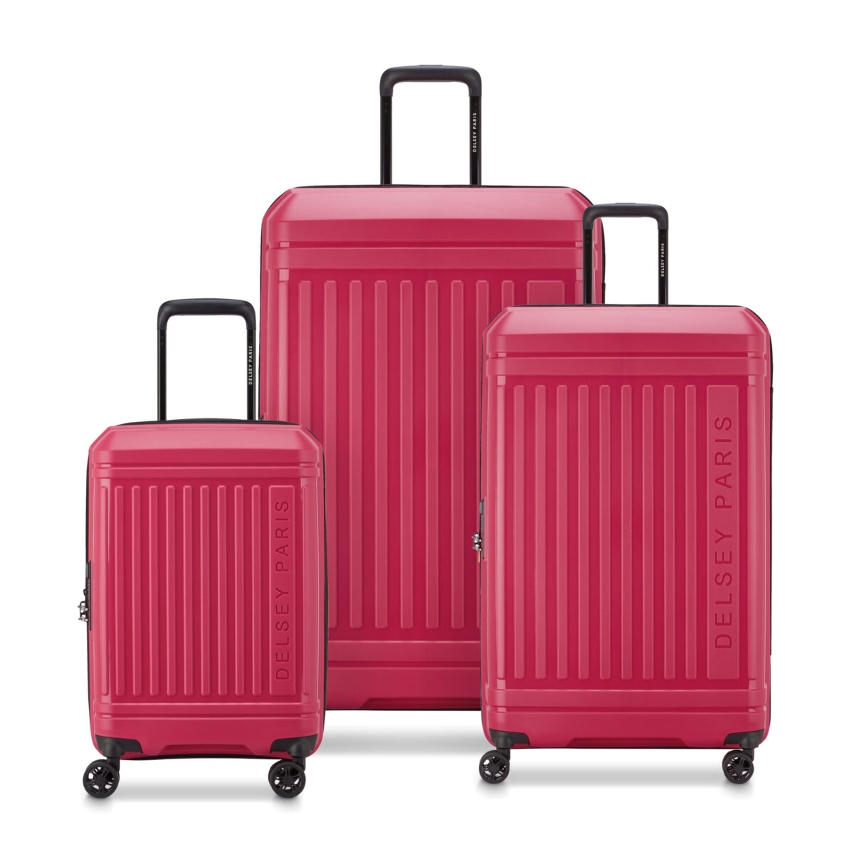Lutece Se Nest 803 820 830 - сет од 3 куфери, Magenta - Image 1