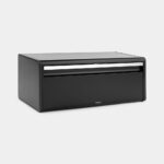Fall Front Bread Bin - кутија за леб, Matt Black - Image 2