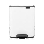 Bo Pedal Bin - канта за отпадоци, 7L, White
