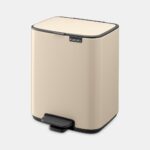 Bo Pedal Bin - канта за отпадоци, 7L, Soft Beige - Image 3
