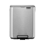 Bo Pedal Bin - канта за отпадоци, 7L, Matt Steel Fingerprint Proof
