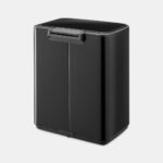 Bo Pedal Bin - канта за отпадоци, 12L, Matt Black - Image 3