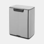 Bo Pedal Bin - канта за отпадоци, 12L, Matt Steel Fingerprint Proof - Image 4
