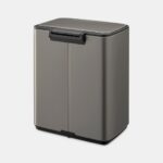 Bo Pedal Bin - канта за отпадоци, 12L, Platinum - Image 2