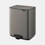 Bo Pedal Bin - канта за отпадоци, 12L, Platinum - Image 4