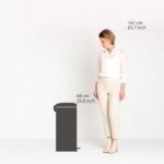 NewIcon Pedal Bin - канта за отпадоци, 30L, Warm Brass - Image 4