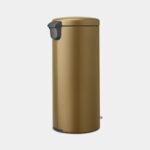 NewIcon Pedal Bin - канта за отпадоци, 30L, Warm Brass - Image 2