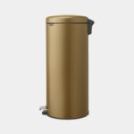 NewIcon Pedal Bin - канта за отпадоци, 30L, Warm Brass - Image 5