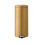 NewIcon Pedal Bin - канта за отпадоци, 30L, Warm Gold