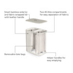 Tota Luxe 90L - корпа за алишта, Ecru - Image 4