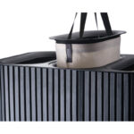 Tota Trio Luxe 90L - корпа за алишта, Black - Image 8