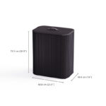 Tota Trio Luxe 90L - корпа за алишта, Black - Image 4