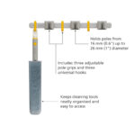 CleanTech Cleaning tool storage rail - држач - Image 8