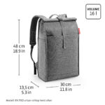 Urban Rolltop - ранец, Twist Silver - Image 2