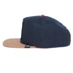 Flatbill Baseball Cap One Pack - капа, Navy Wolf - Image 2