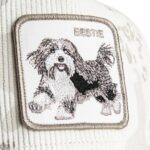 Baseball Cap Bestie Camo - капа, Dog Dusty White - Image 2