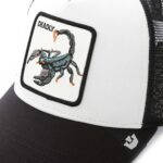 Baseball Cap Deadly Scorpion - капа, Black & White - Image 3