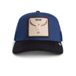 Baseball Cap Two-Tone Skull - капа, Blue