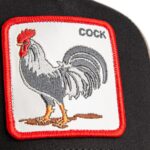 Baseball Cap The cock - капа, Black - Image 2