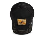 Baseball Cap Golden Dagger Fly - капа, Black - Image 4